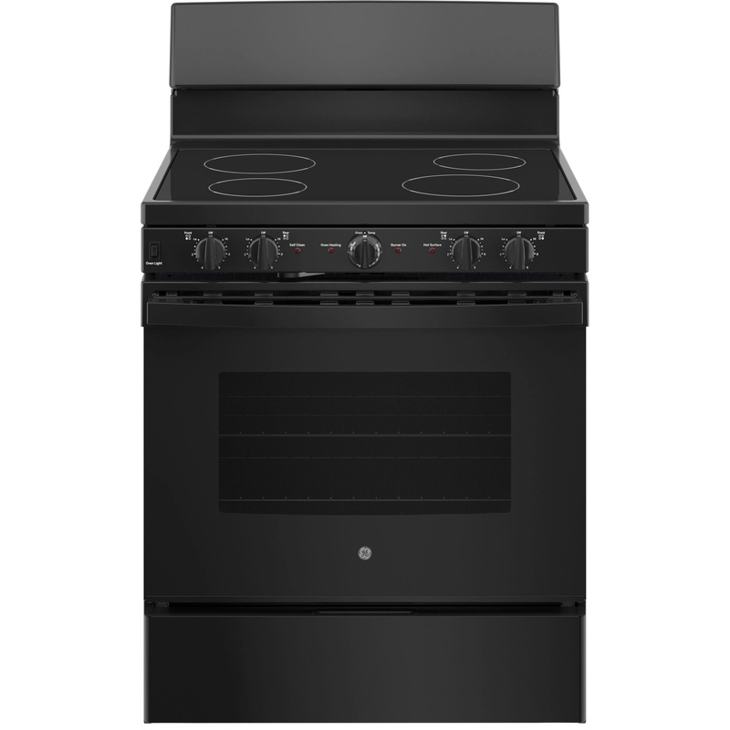Ge Appliances JB480DTBB Ge 30″ Free-Standing Electric Radiant Smooth Cooktop Range