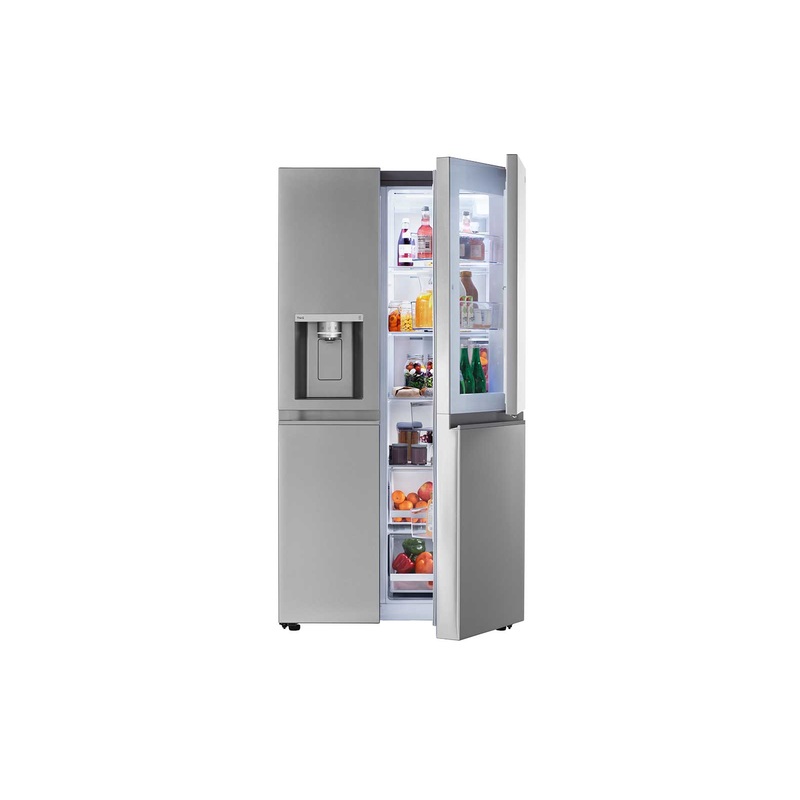 Lg 27 cu. ft. Side-By-Side Door-in-Door Refrigerator with Craft Ice