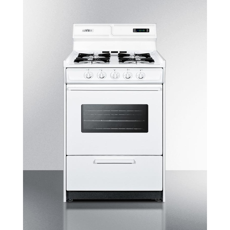 Summit WNM6307KW 24″ Wide Gas Range