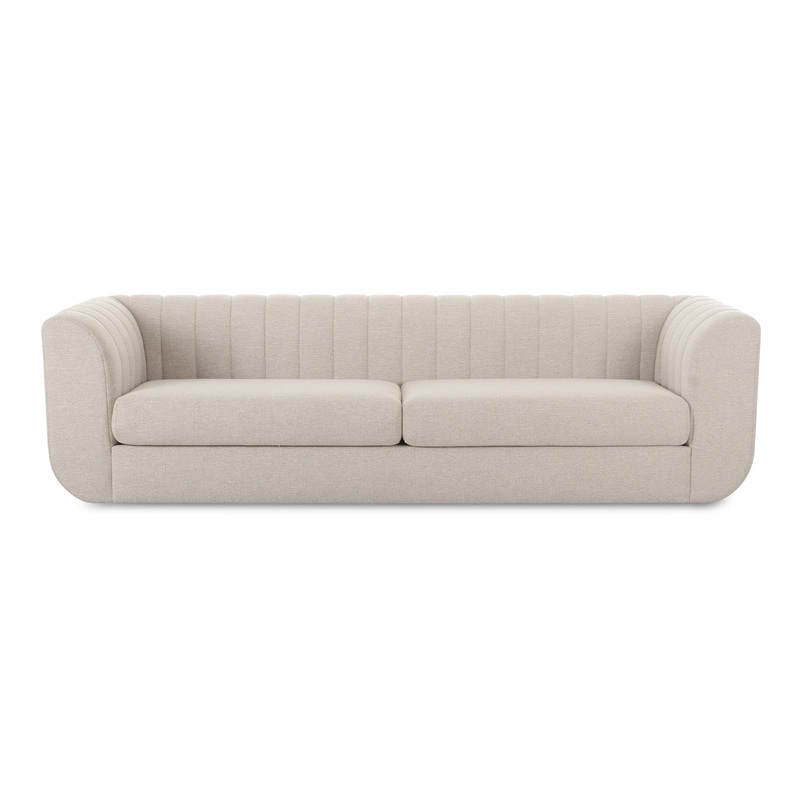 Artful Contour Lounger – A Timeless Piece in Neutral Textures