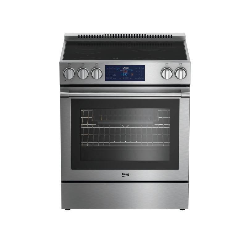Beko SLER30432SS 30″ Stainless Steel Slide-In Electric Range