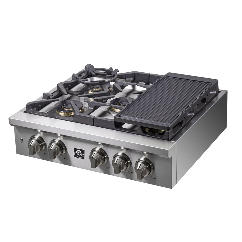 Forno FCTGS575130 Forno Spezia Alta Qualita 30″ Pro-Style Gas Rangetop
