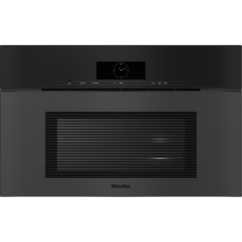 Miele DGC7870XOBM Dgc 7870X – 30″ Handleless Compact Combi-Steam Oven Xl For Steam Cooking, Baking, Roasting With Roast Probe + Menu Cooking.