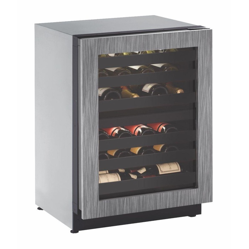 U-Line U2224ZWCINT00B 2224zwc 24″ Dual-zone Wine Refrigerator With Integrated Frame Finish and Field Reversible Door Swing (115 V/60 Hz)
