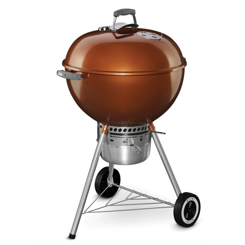 Weber 14402001 Original Kettle Premium Charcoal Grill – 22 Inch Copper