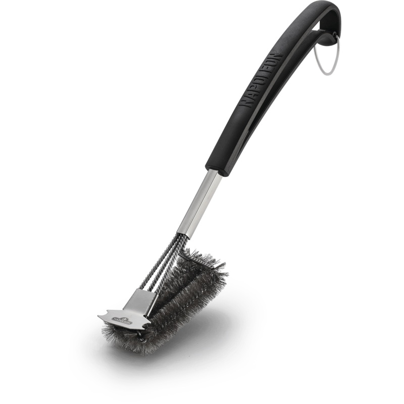 Napoleon Bbq 62063 Triple-Row Grill Brush with Stainless Steel Bristles