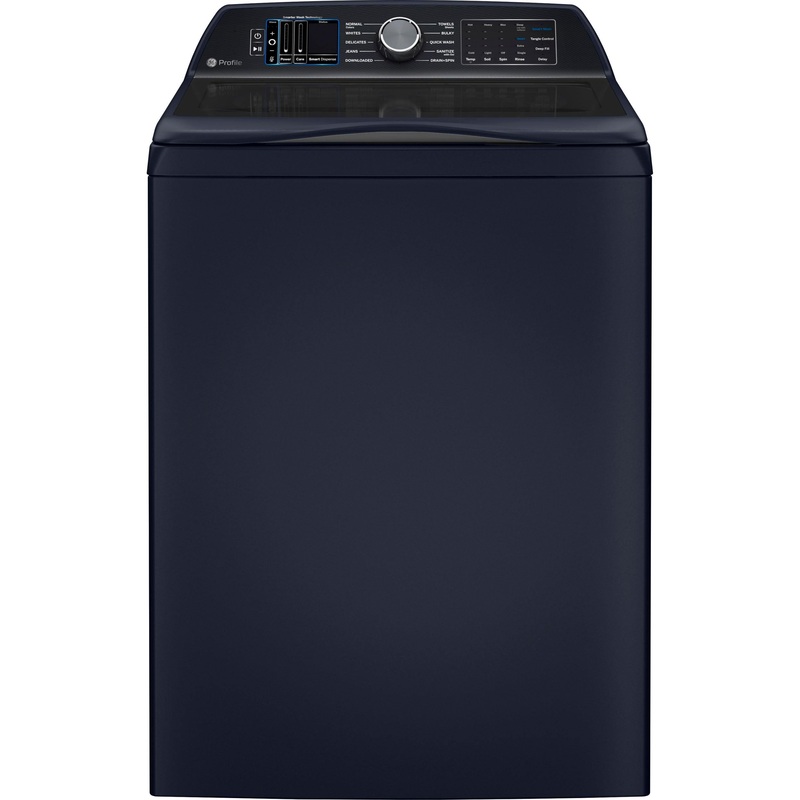 Ge Appliances PTW900BPTRS Ge Profile 5.4 Cu. Ft. Capacity Washer With Smarter Wash Technology And Flexdispense
