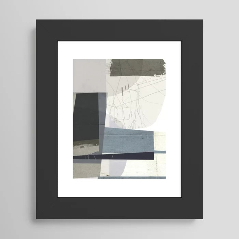 Gone Framed Art Print with frame 24″ x 36″
