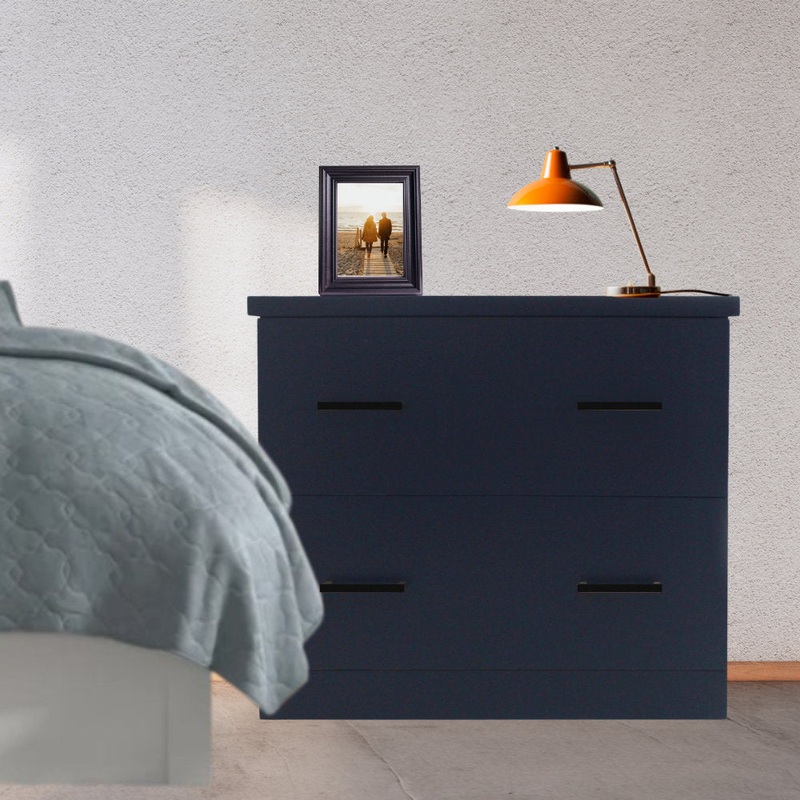 Socorro 2-Drawer Lateral Filling Cabinet Beachcrest Home Color: Golden Oak/Gold