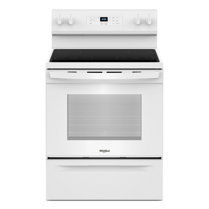 Whirlpool WFES3530RW 30-inch Electric Range with Self Clean