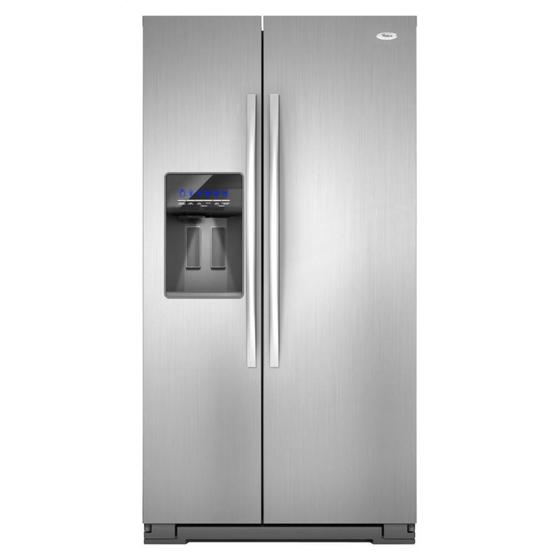 Whirlpool WSF26C2EXF 26 cu. ft. Side-by-Side Refrigerator with In-Door-Ice Plus System