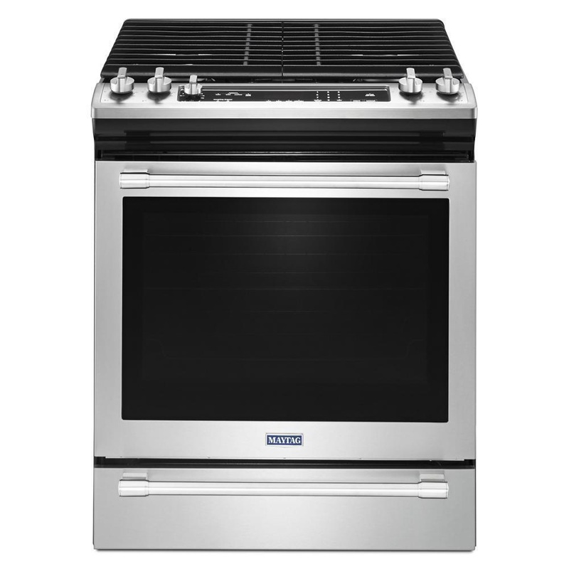 30-INCH WIDE SLIDE-IN GAS RANGE WITH TRUE CONVECTION AND FIT SYSTEM – 5.8 CU. FT.