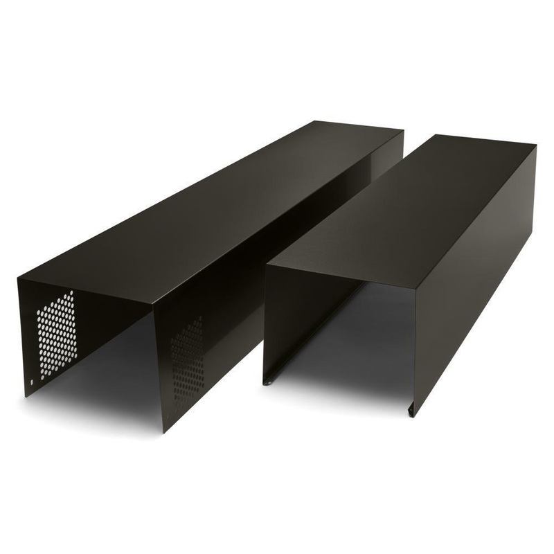 Amana EXTKIT10HV Wall Hood Chimney Extension Kit – Black Stainless Steel