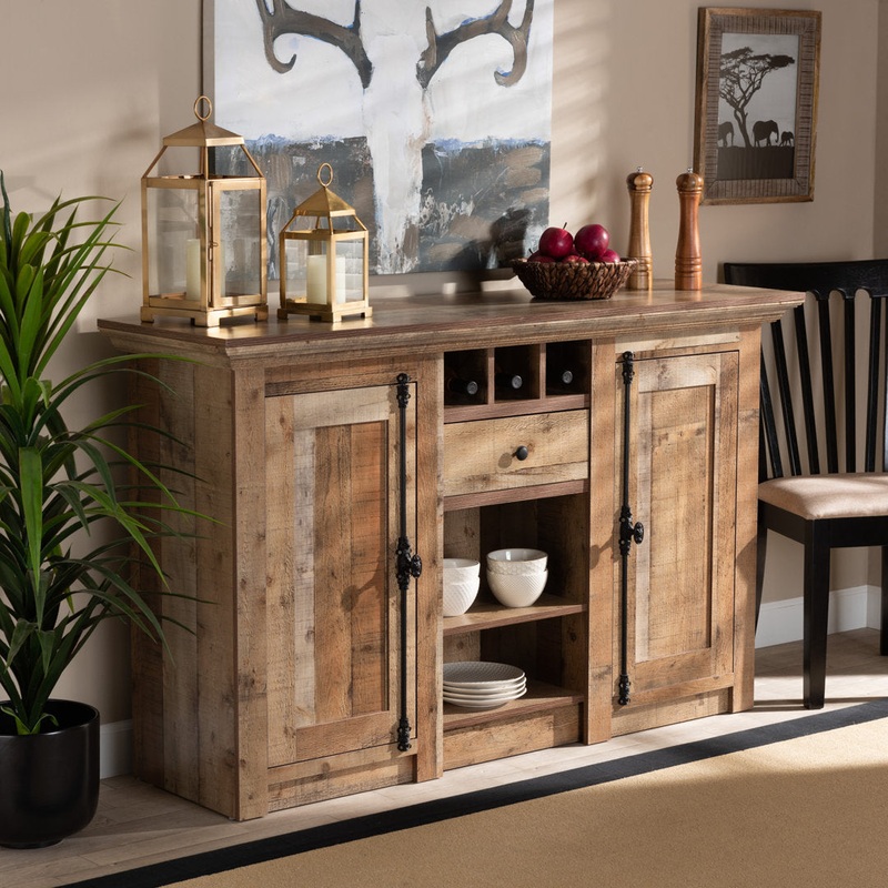 Azaria 59.1″ Wide 1 Drawer Sideboard Loon Peak