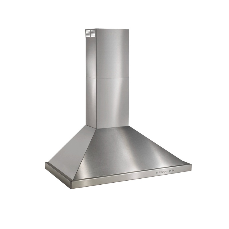 Best WTT32I336SB 36″ Stainless Steel Chimney Wall Mount Hood, Blower Included
