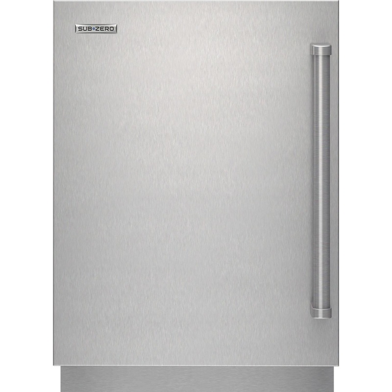 Sub-Zero 9029025 Stainless Steel Solid Door Panel – Pro Handle, Left Hinge