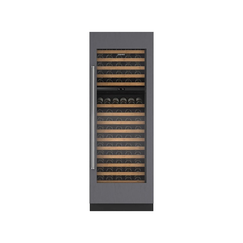 Sub-Zero Certified IW-30 30″ Panel Ready Dual Zone Tall Wine Cooler