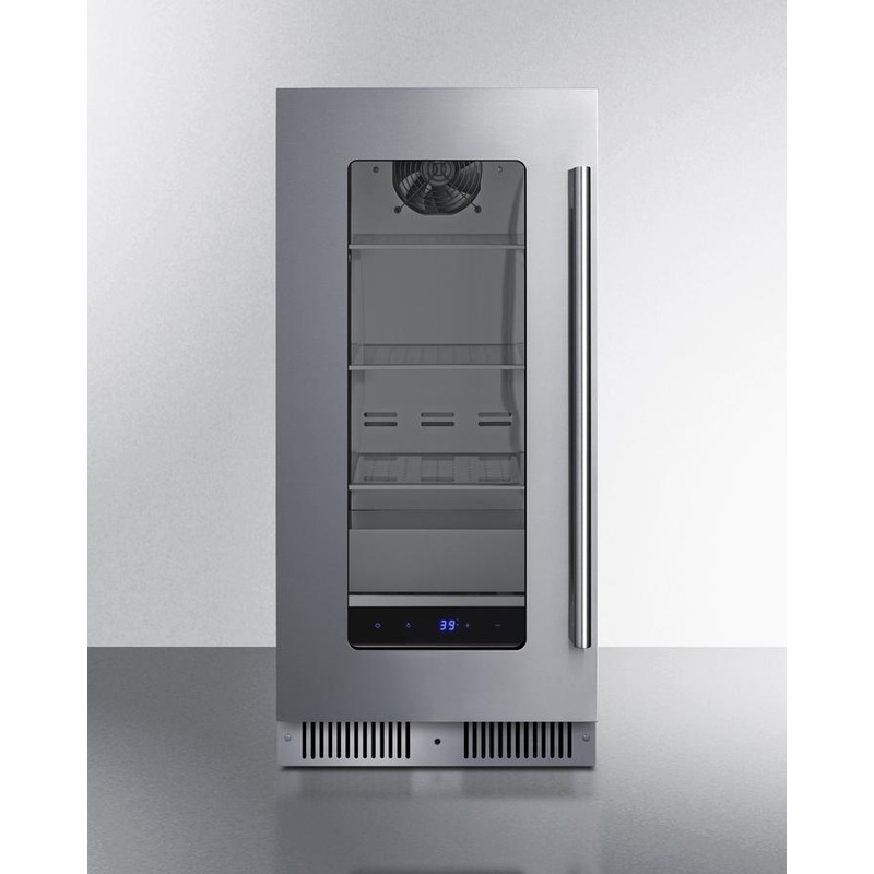 Summit SDHG1533LHD 15″ Wide Built-in Beverage Center