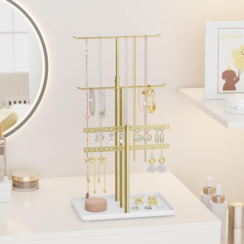 Susswiff Jewelry Holder Organizer Stand