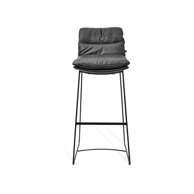 KFF Arva Custom-Made Rawhide Leather Bar Stools, Set of 4 – eggersmann USA