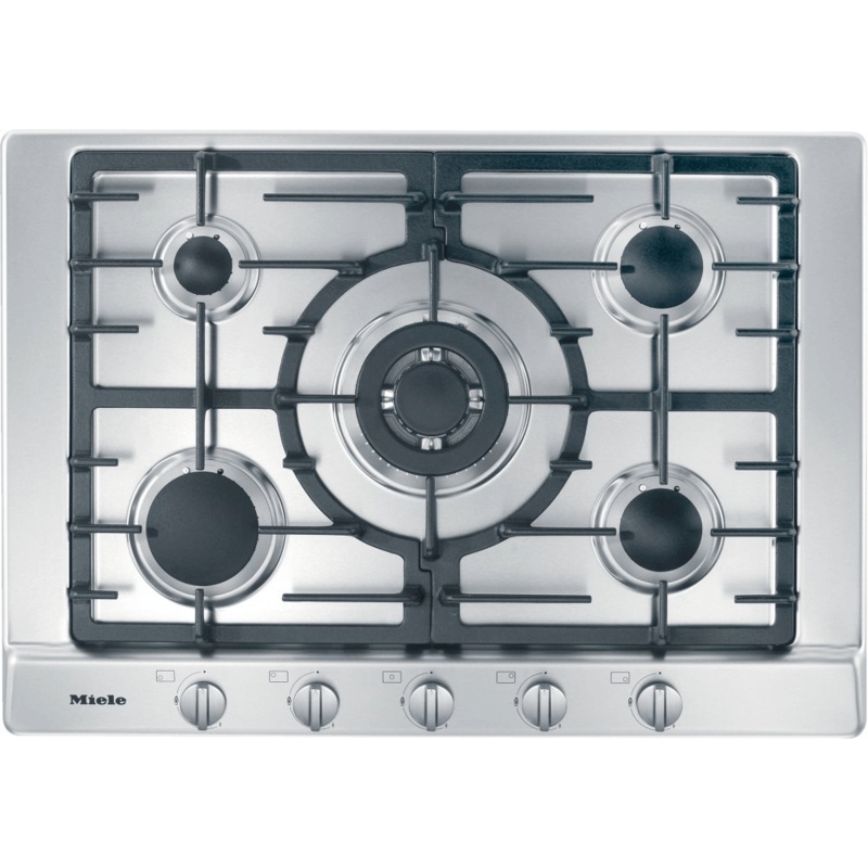 Miele KM2032GSTAINLESSSTEEL Km 2032 G – Gas Cooktop With 5 Burners For Particularly Versatile Cooking Convenience.