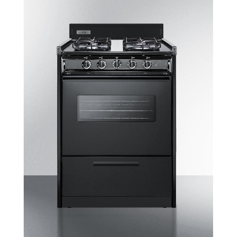 Summit TTM6107CSW 24″ Wide Gas Range