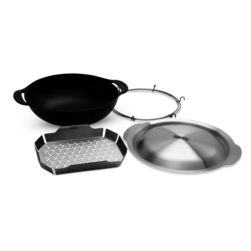 Weber 7606 Weber Crafted Wok & Steamer