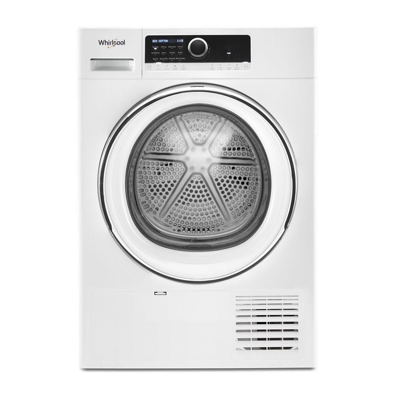 Whirlpool WCD5090JW 4.3 Cu. Ft. 24″ Small Space Ventless Dryer
