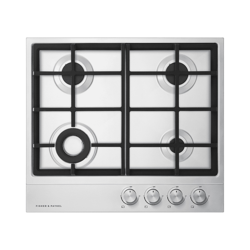 Fisher & Paykel CG244DLPX1N Gas On Steel Cooktop, 24″, Lpg