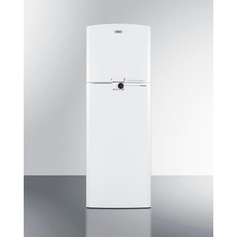 Summit FF946WLLF2 22″ Wide Top Mount Refrigerator-Freezer