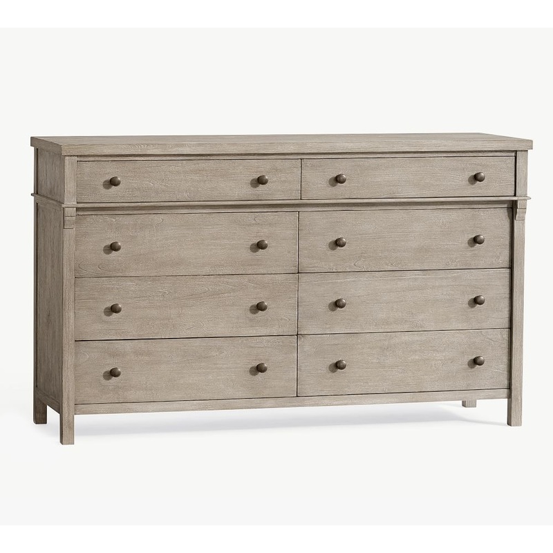 Toulouse 8 Drawer Wide Dresser