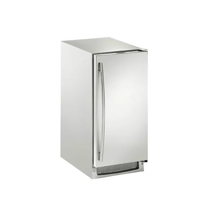 U-Line UBI2115S01 15″ Stainless Steel Undercounter Crescent Cube Ice Maker