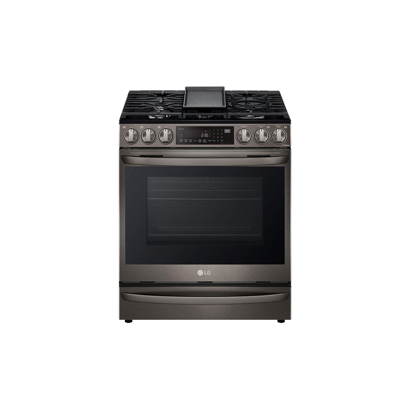 Lg LSGL6337D 6.3 cu ft. Smart Wi-Fi Enabled ProBake Convection InstaView Gas Slide-in Range with Air Fry
