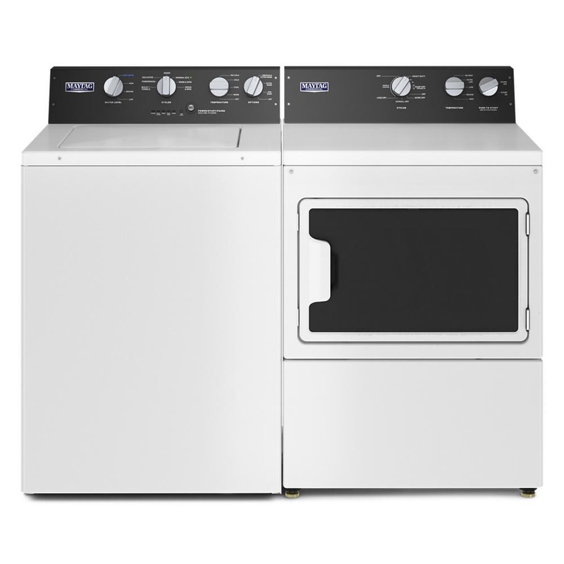 Maytag MVWP586GW Commercial-Grade Residential Agitator Washer – 3.5 Cu. Ft.