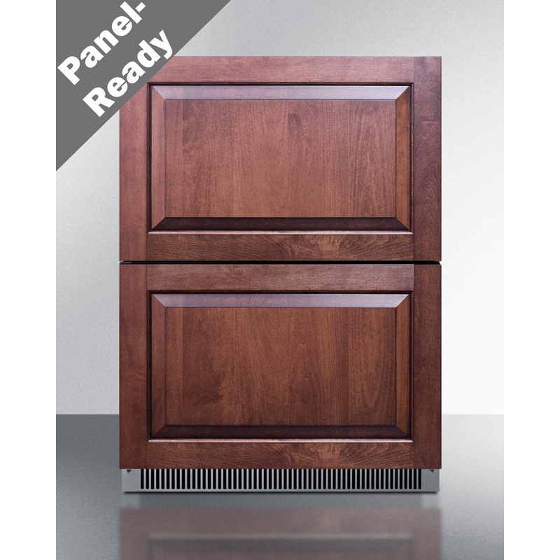Summit ADFD2D24PNR 24″ Wide 2-drawer All-freezer, ADA Compliant