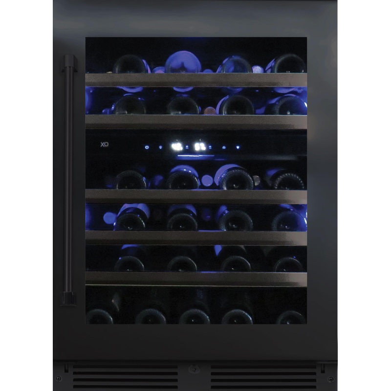 Xo Appliance XOU24WDZGBSR Dual Zone Wine 24″ Black Stainless Rh