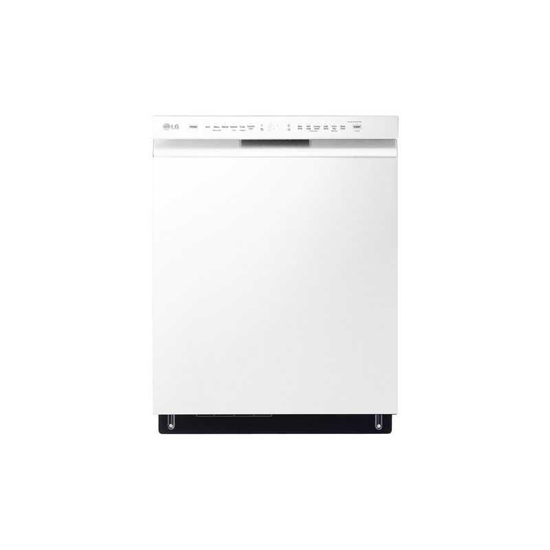Lg LDFN4542W Front Control Dishwasher With Quadwash And 3Rd Rack