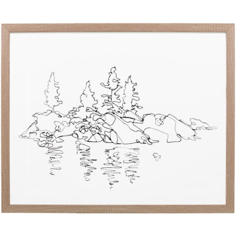 Modern Elegance Sachse HSE-001 21×17 Framed Art