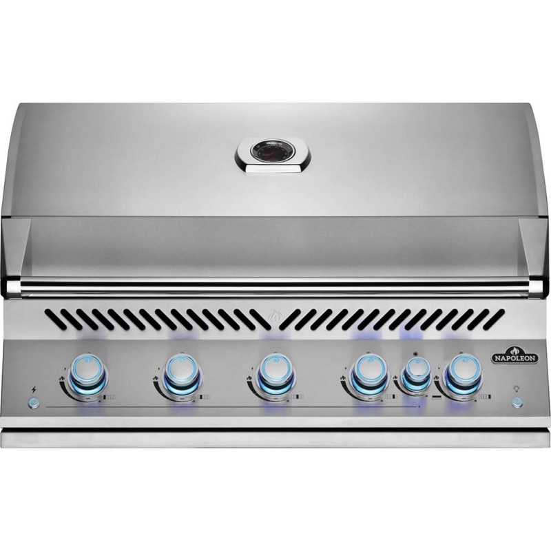 Napoleon Bbq BIG38RBNSS1 Built-In 700 Series 38 With Infrared Rear Burner , Natural Gas, Stainless Steel