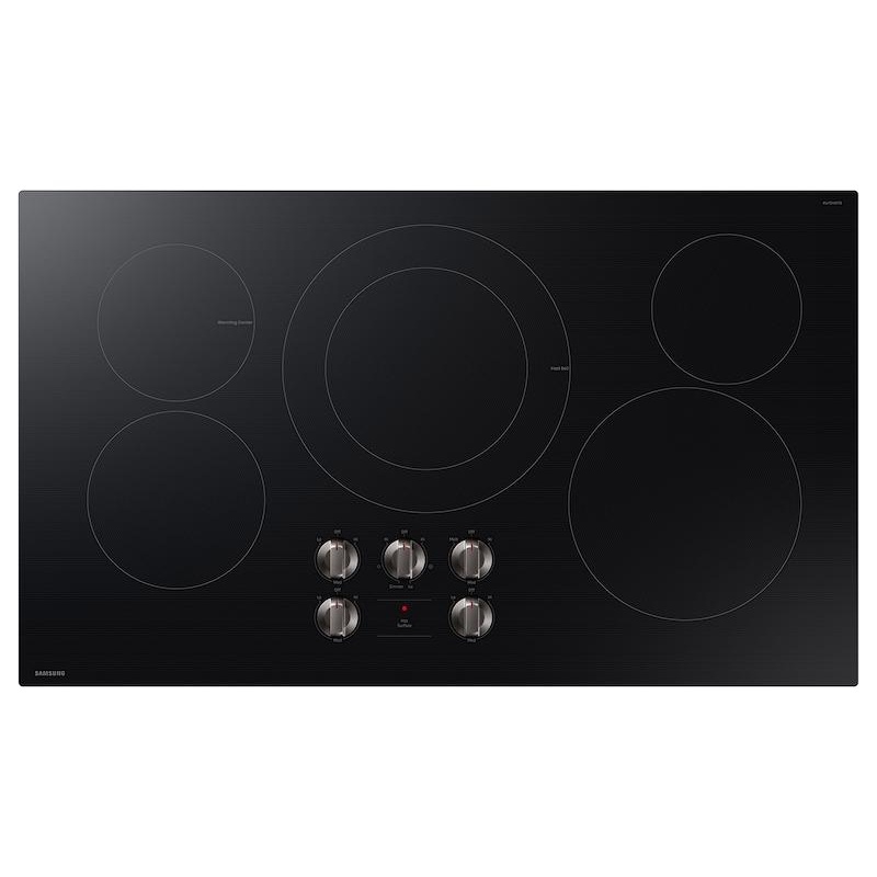 Samsung NZ36FG5332RK 36″ Electric ENERGY STAR Certified Cooktop with 5 Elements in Black