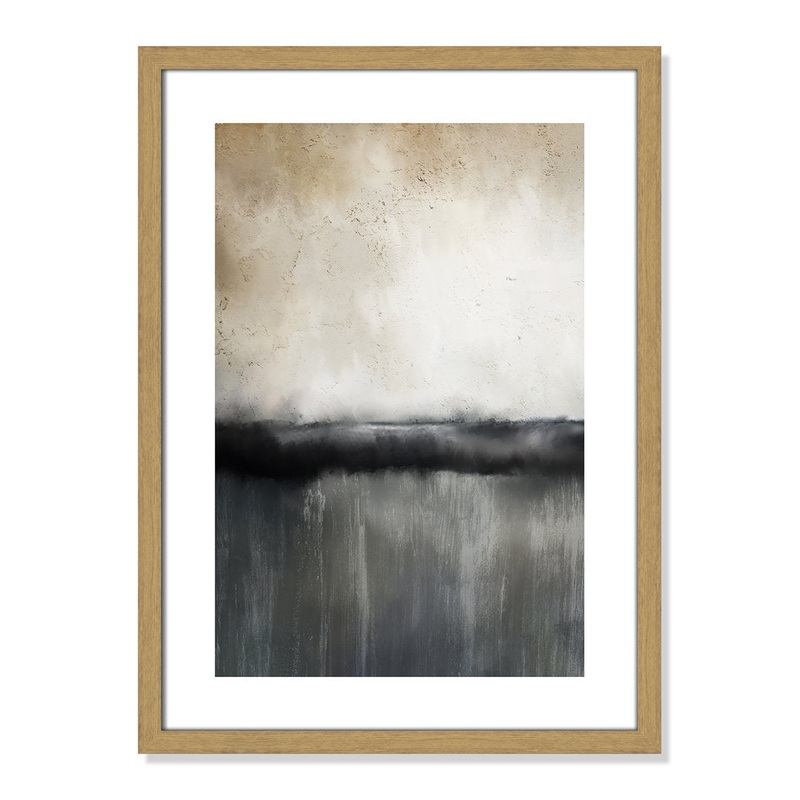 Sunset by Kimberly Allen Print Joss & Main Size: 23″ H x 17″ W x 0.75″ D Format: Beige Wood Framed Paper