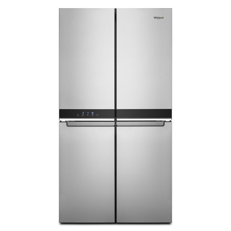 Whirlpool WRQA59CNKZ 36-inch Wide Counter Depth 4 Door Refrigerator – 19.4 cu. ft.