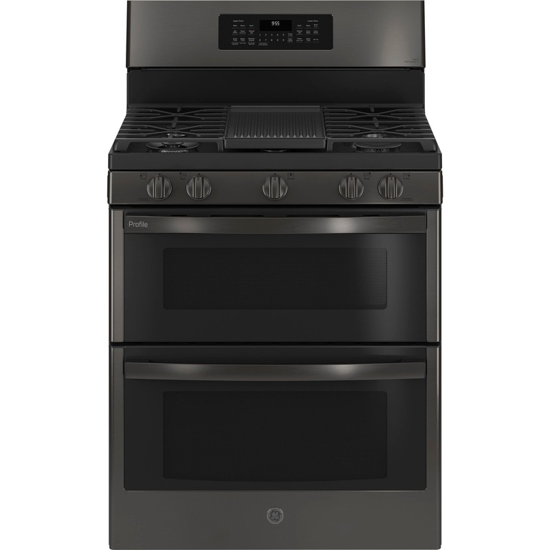 Ge Appliances PGB965BPTS Ge Profile 30″ Free-Standing Gas Double Oven Convection Range With No Preheat Air Fry
