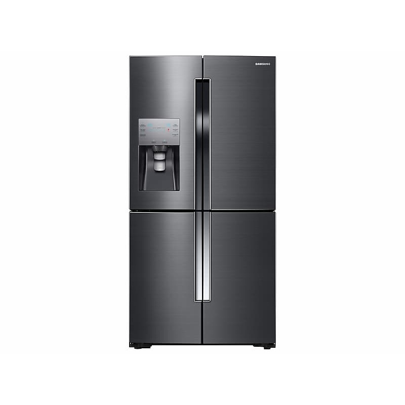 Samsung RF23J9011SG 23 cu. ft. Counter Depth 4-Door Flex Refrigerator with FlexZone in Black Stainless Steel