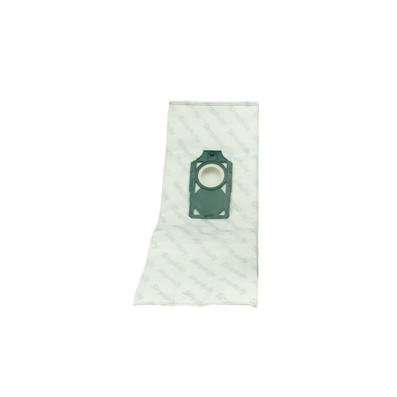 Simplicity S10 Ulw Series Hepa Bag 6Pk  Green Collar