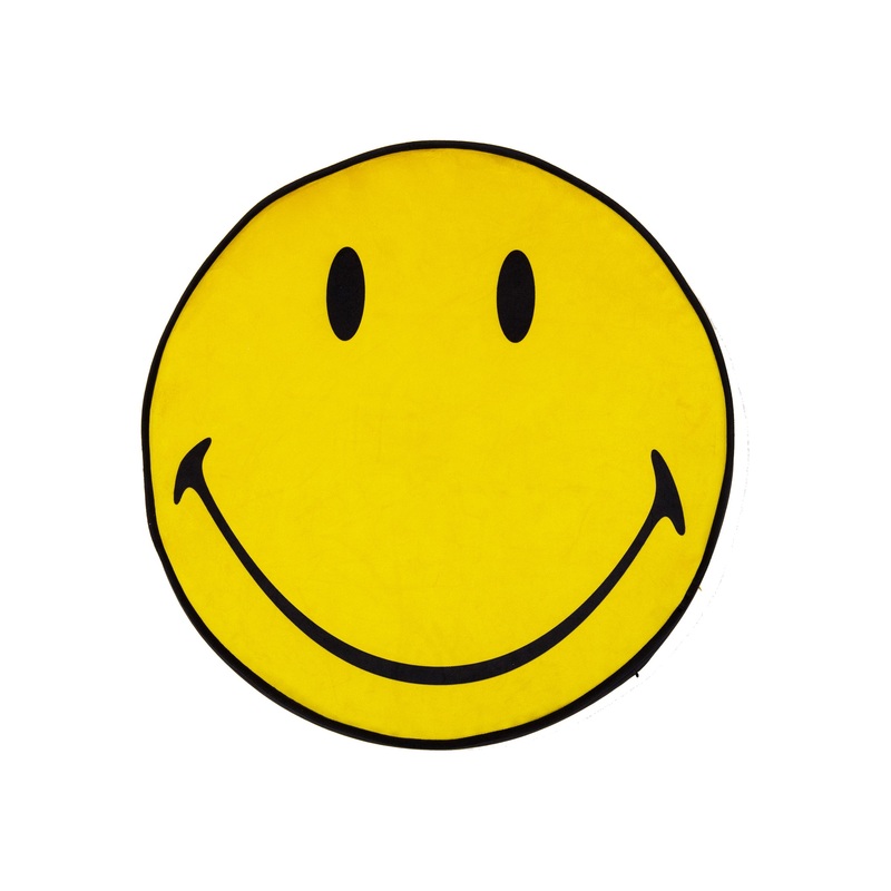 Smiley Throw Pillow