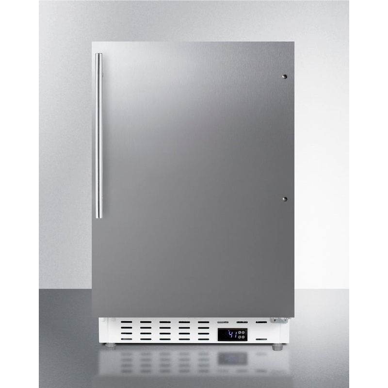 Summit ALR46WSSHV 20″ Wide Built-In All-Refrigerator, Ada Compliant