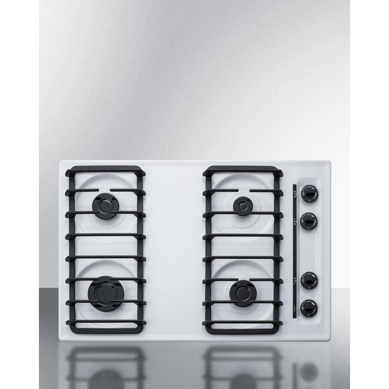 Summit WTL053S 30″ Wide 4-burner Gas Cooktop