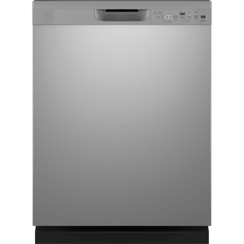 Ge Appliances GDF550PSRSS Ge Front Control With Plastic Interior Dishwasher With Sanitize Cycle & Dry Boost