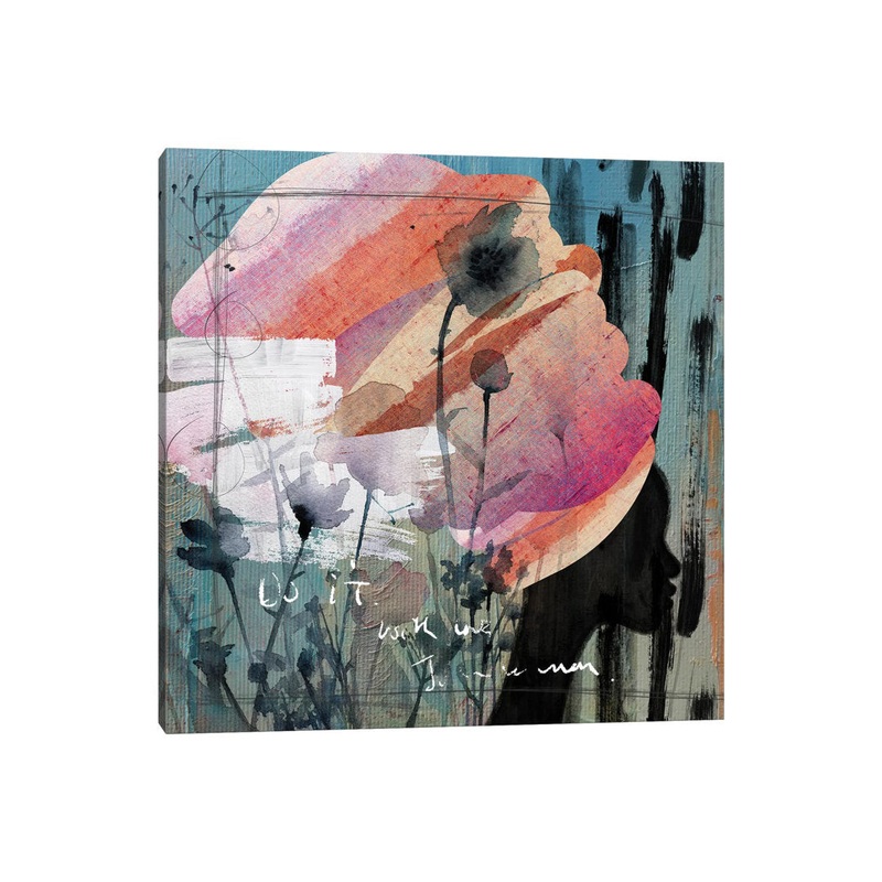 Turban by Nikki Chu – Painting Print East Urban Home Mat Color: No Mat Size: 12″ H x 12″ W x 0.75″ D Format: Wrapped Canvas